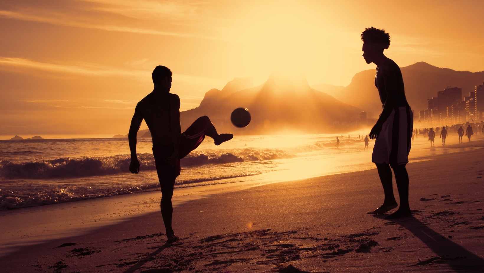 Futbol en la playa