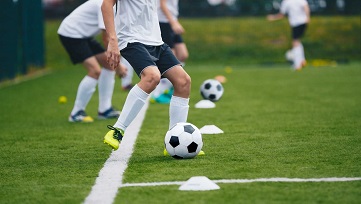 Es posible entrenar al fútbol sin contacto?