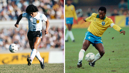Pelé vs Maradona - best football player